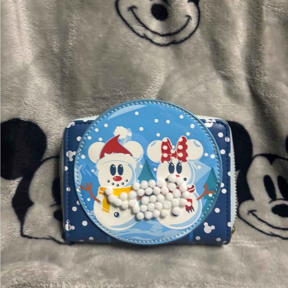 Disney Loungefly Mickey and Minnie Wallet